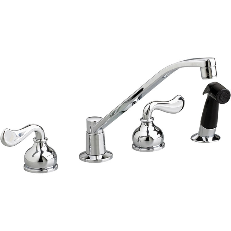 American Standard 7271000.002 American Standard 7271.000.002 Heritage Two-Handle Kitchen Faucet - Chrome