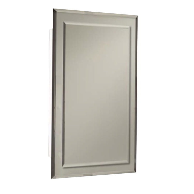 Jensen 1450bc 16 X 26 White Medicine Cabinet With Bevelled Mirror