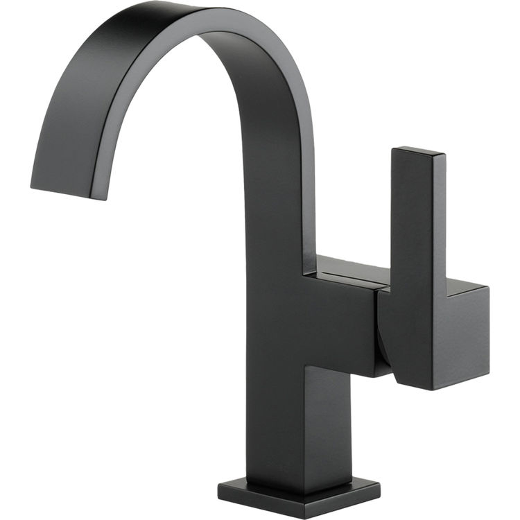Brizo 65080LFBL Siderna SingleHandle Lavatory Faucet, Matte Black