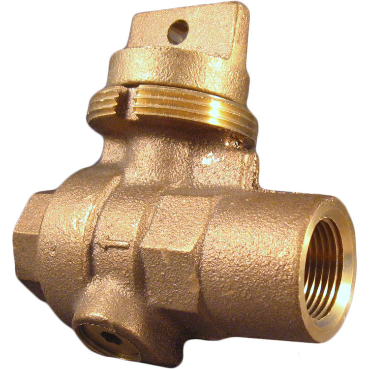 Ay Mcdonald 5131 259 3 4 Brass Curb Stop Fnpt 6005 Series
