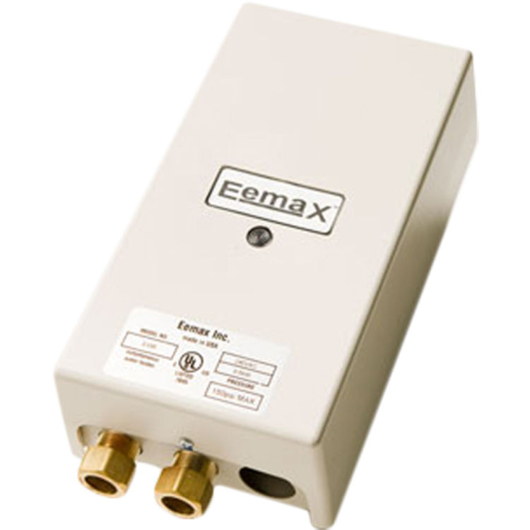 Eemax EX75T-FS EEMax EX75T-FS Thermostatic Electric Tankless Water Heater, Temp Ambient to 180°, 240v, 7.5 kW, 32A