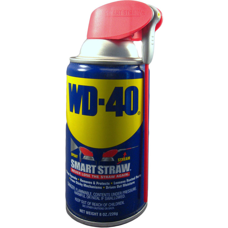 WD-40 110054 Smart Straw 110054 General Purpose Lubricant, 8 oz, Aerosol Can, Light Amber, Liquid
