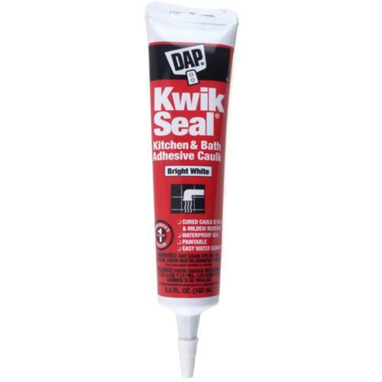 Tub & Tile Caulk Clear 6 Ounce PlumbersStock