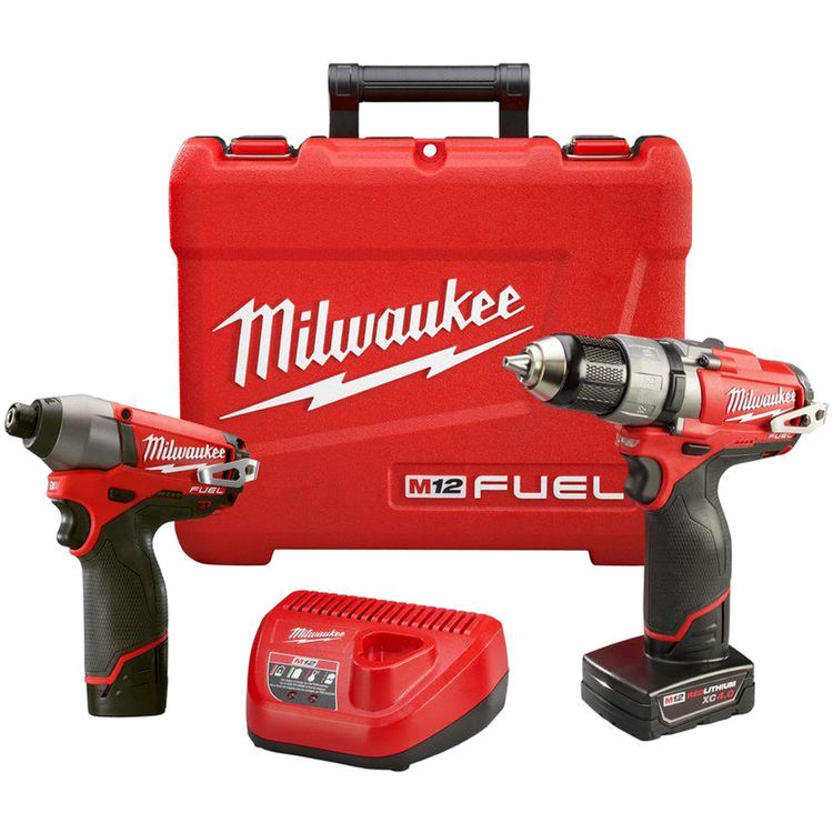 Milwaukee 2594-22 Milwaukee 2594-22 M12 Fuel Impact/Driver Drill Kit