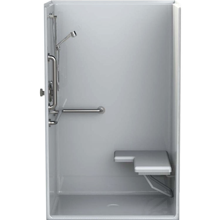Aquatic Bath 1483sd Grab Bar 46 X36 X75 Ada Shower