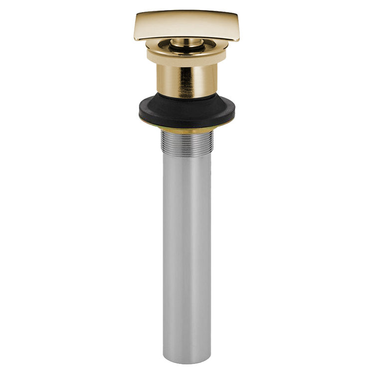 delta champagne bronze waste and overflow