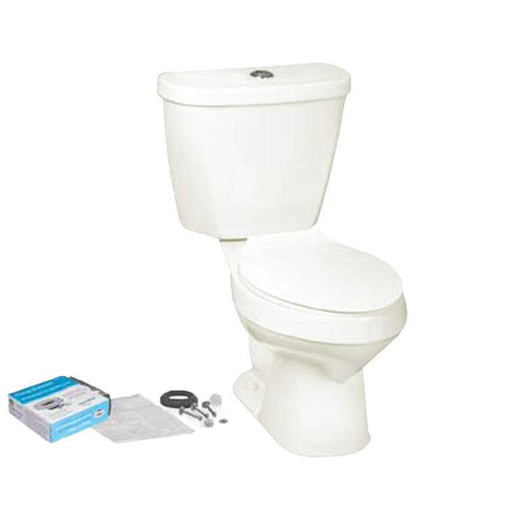 Mansfield 4382CTK-BONE Mansfield 4382CTK-Bone Summit Dual Flush Elongated Bowl Toilet