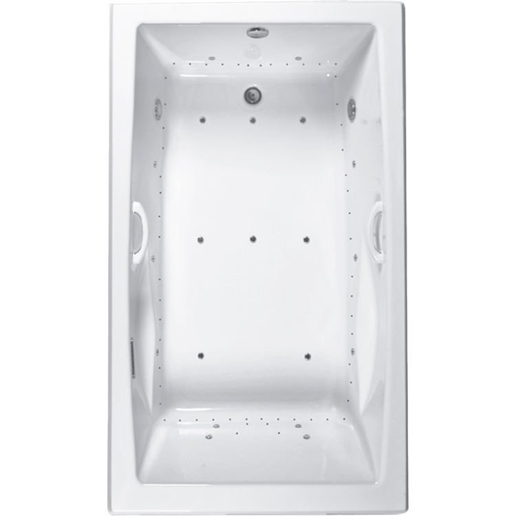 Mansfield 9275-WHT Mansfield Brentwood DualTherapy Air Bath Model 9275-WHT