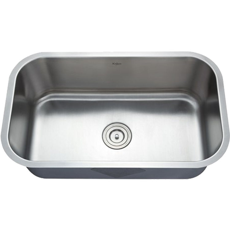 Kraus KBU14 Kraus KBU14 31 1/2 inch Undermount Single Bowl 16 gauge