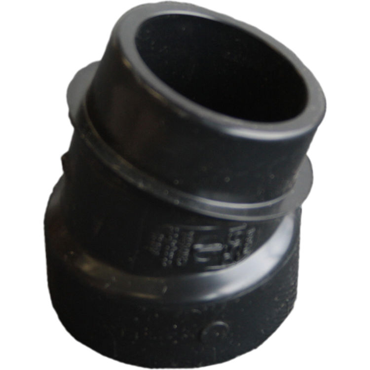 Commodity 1-1/2 Inch ABS 22.5 Degree Steet Elbow, ABS Construction