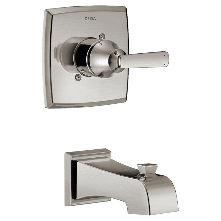 Delta T14164-SS Delta T14164-SS Stainless Steel Ashlyn 14 Series Tub Only Trim