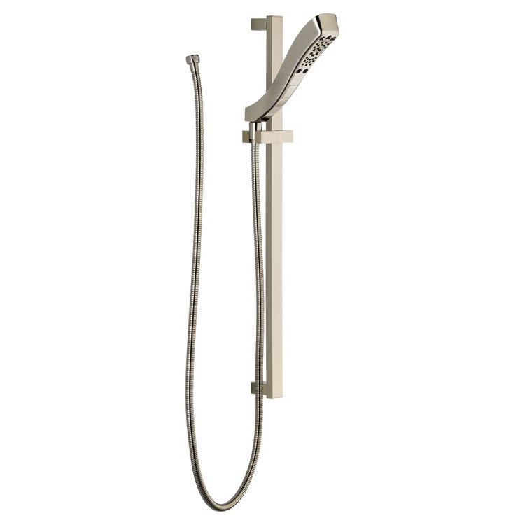 Delta 51552-PN Delta 51552-PN Polished Nickel Handheld Shower with Slide Bar