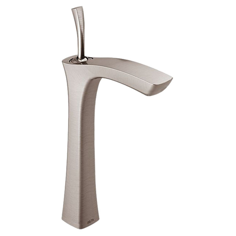 Delta 752LF-SS Delta 752LF-SS Stainless Single Handle Vessel Lavatory Faucet