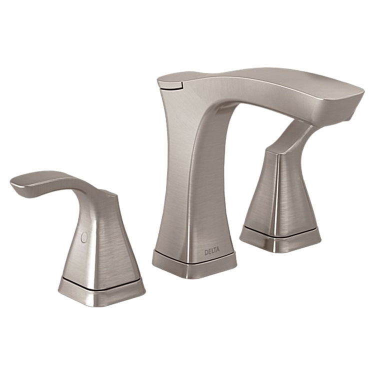 Delta 3552-SSMPU-DST Delta 3552-SSMPU-DST Tesla Stainless Two Handle Widespread Lavatory Faucet