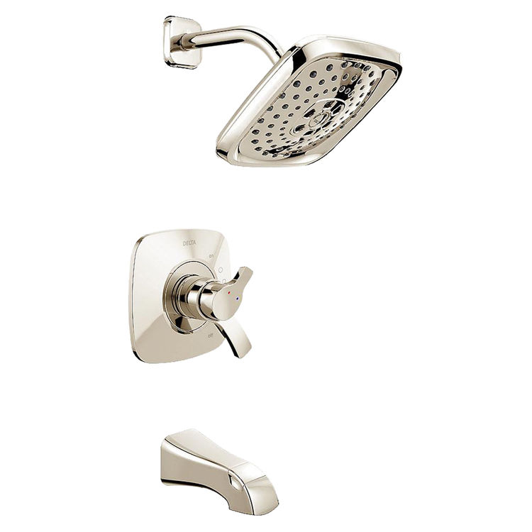 Delta T17T452-PN Delta T17T452-PN Polished Nickel Tempassure Tub/Shower Trim