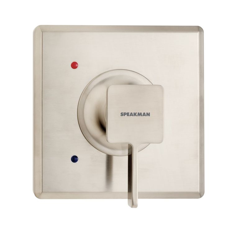 Speakman CPT-1300-UNI-BN Speakman CPT-1300-UNI-BN The Edge Universal Valve Trim, Brushed Nickel