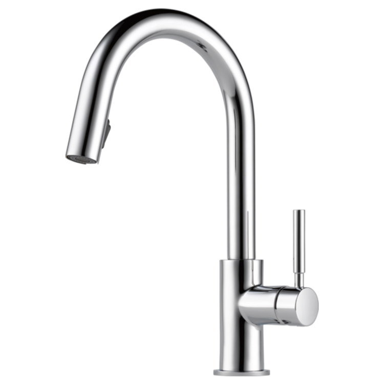 Brizo 63020LF-PC-ECO Brizo 63020LF-PC-ECO Chrome Solna One Handle Pulldown Kitchen Faucet