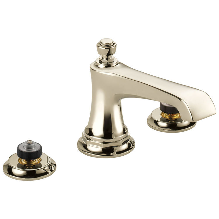 Brizo 65360LF-PNLHP Brizo 65360LF-PNLHP Polished Nickel Rook Two Handle Widespread Lavatory Faucet