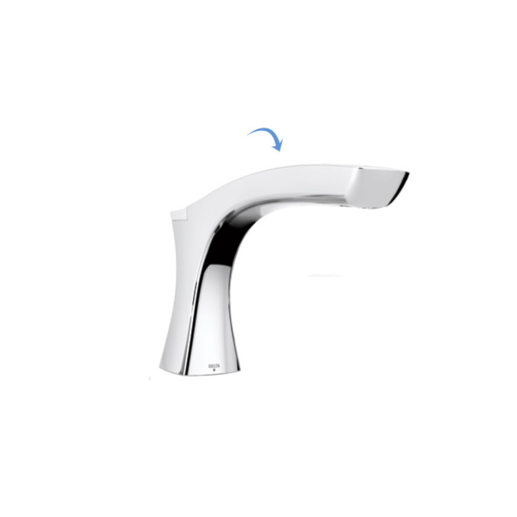 Delta RP78520 Delta RP78520 Non-Diverter Roman Tub Spout Assembly, Chrome