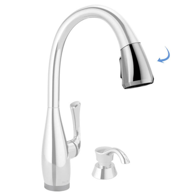 Delta RP79533 Delta RP79533 DOMINIC Wand Assembly- Chrome
