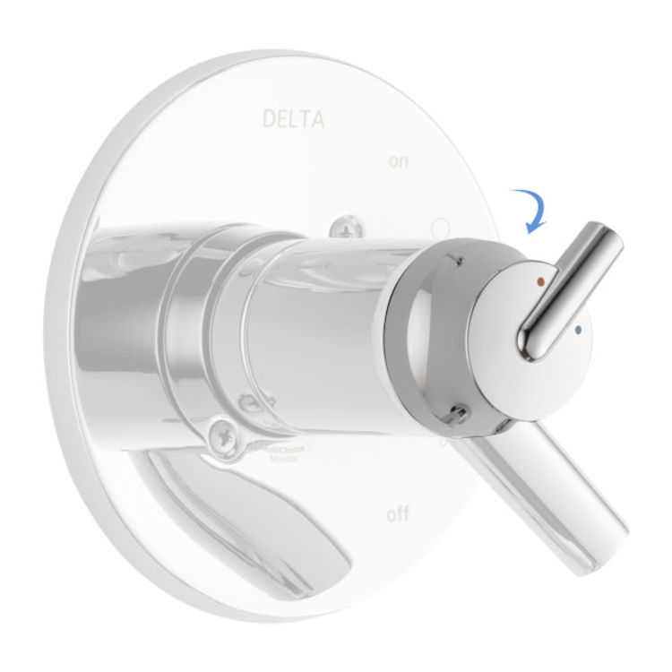 Delta RP79574 Delta RP79574 TRINSIC Temperature Knob and Cover, 17T Series - Chrome