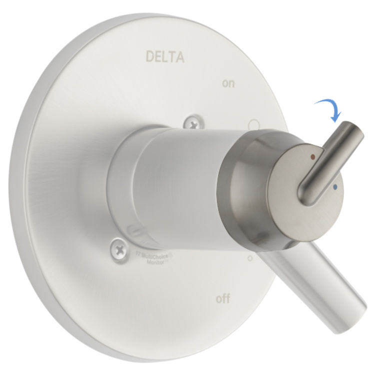 Delta RP79574SS Delta RP79574SS TRINSIC Temperature Knob and Cover 17T Series - Brilliance Stainless