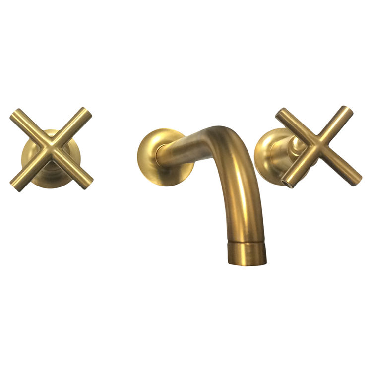 Kohler K T14414 3 Bgd Brushed Gold Wall Mount 2 Handle