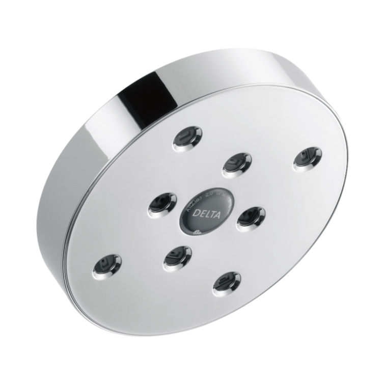 Delta RP70175-15 Delta RP70175-15 ARA Single Function Shower Head with H2Okinetic Technology, 1.5 GPM - Chrome
