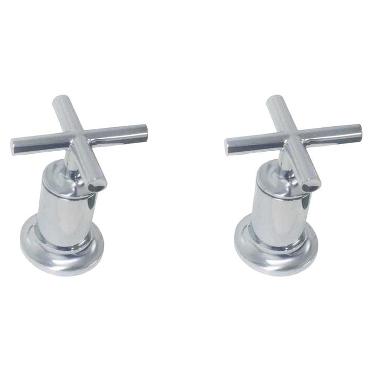 Kohler T14429-3-CP Kohler K-T14429-3-CP Purist Polished Chrome Bath-Or-Deck-Mt Valve Trim W/Handles