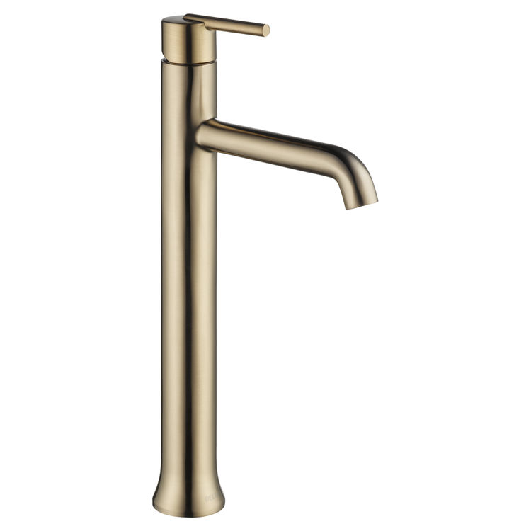 Delta 759-CZ-DST Delta 759-CZ-DST Trinsic Champagne Bronze One Handle Bathroom Faucet