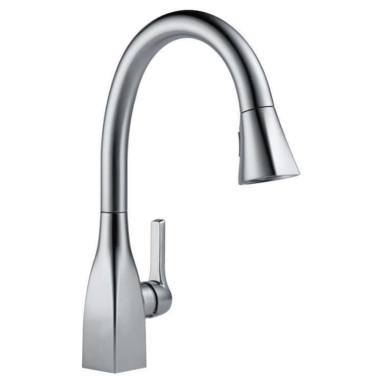 Delta 9183 Ar Dst Mateo Arctic Stainless Pull Down Kitchen Faucet