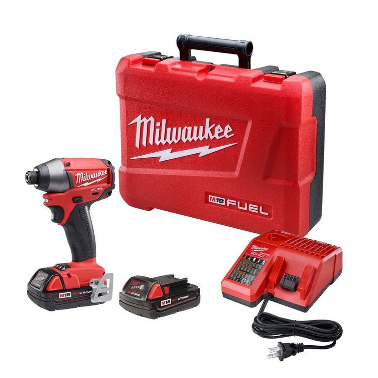 Milwaukee 2753-22 Milwaukee 2753-22 Cordless Hex Impact Driver Kit