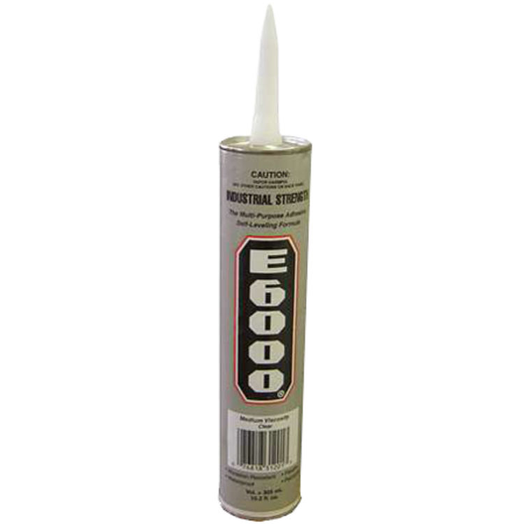 Eclectic E6100G Single Wall Galvanized Gray Adhesive And Sealant 10.2oz