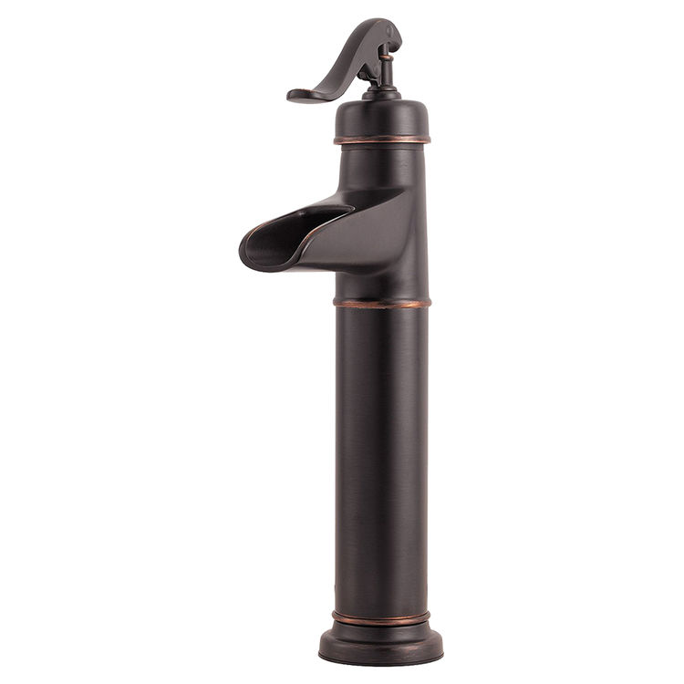 Pfister lyla Single Handle Vessel Faucet LG40 TR0Y Tuscan Bronze 1d2 