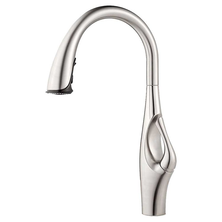 Pfister Gt529 Ihs Stainless Steel Kai Pull Down Kitchen Faucet