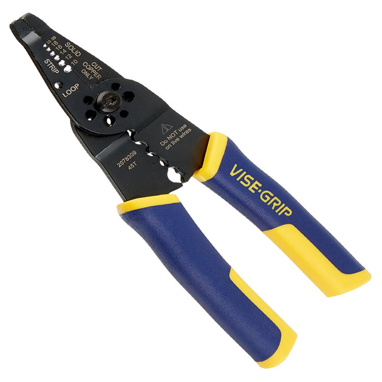 Vise Grip 2078309 MultiTool Cable Stripper/Crimper/Cutter, 22 10 AWG