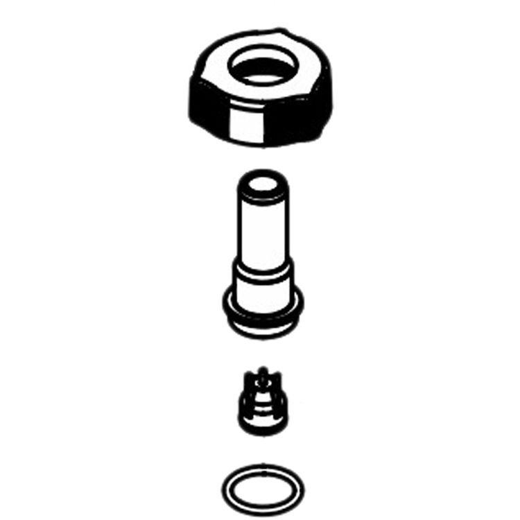 Moen 144326 Moen 144326 Part Outlet Retainer, Adapter, & O-Ring
