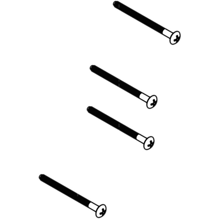 Moen 136195BN Moen 136195BN Part Three Function Escutcheon Screw Kit, 4, StainLess