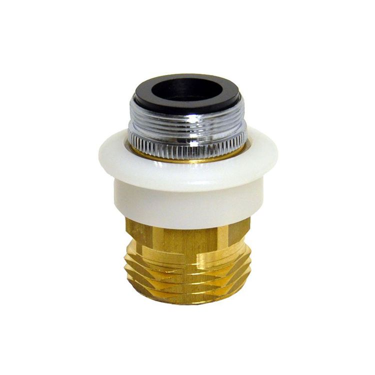 Danco 10521 Danco 10521 Dual Thread Dishwasher Snap Coupling Adapter, 15/16-27 Male x 55/64-27 Male, 1.5 gpm, Brass