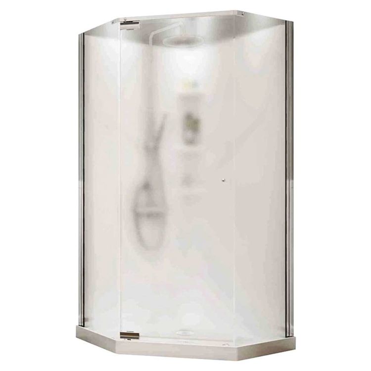 Maax Begonia Pebble 105544 Shower Stall Kit, 36 in L X 36 in W X 72 in