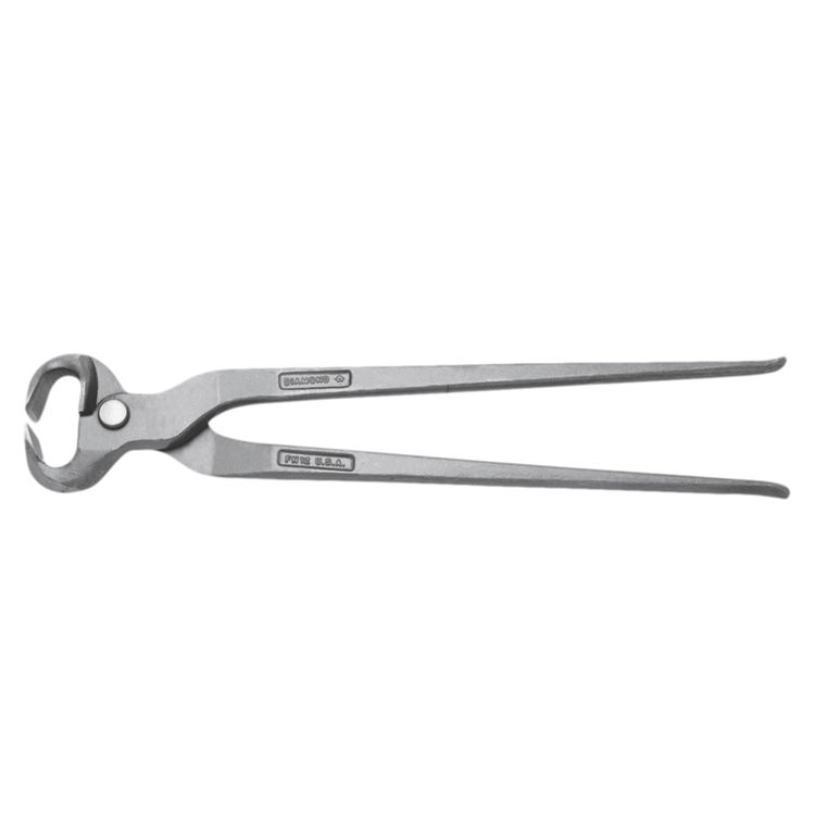 Diamond FN12 Farrier Nipper With Button Rivet, 12 in OAL, Alloy Steel