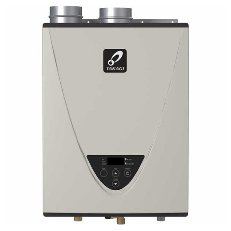 Takagi T-H3-DV-N Takagi T-H3-DV-N Condensing Tankless Water Heater - 199k BTU, Natural Gas, Indoor, Ultra-Low NOx