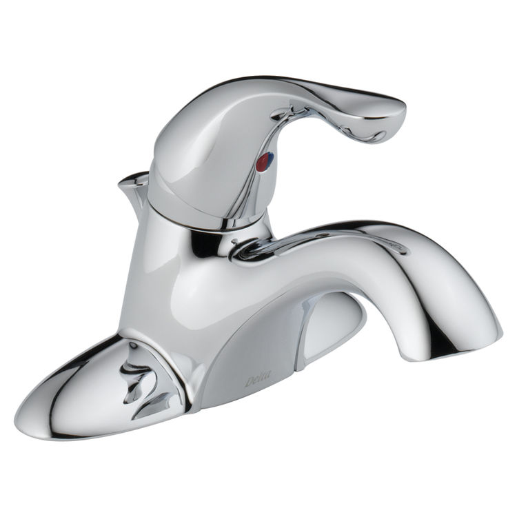 Delta 520-TP-DST Delta 520-TP-DST Classic Chrome One Handle Bathroom Faucet