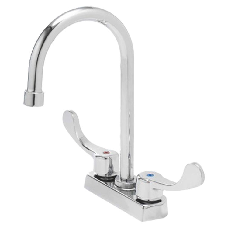 Gerber C044554 Commercial Two Handle 3 Hole Installation Lavatory Faucet