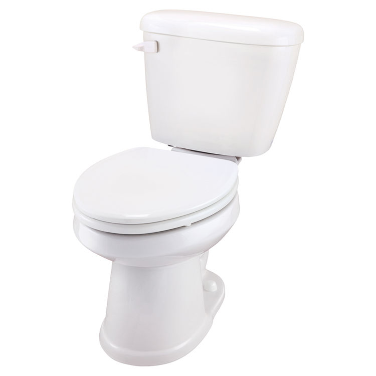 Gerber SE21110 Maxwell SE TwoPiece Elongated Toilet, 1.6 gpf, 10