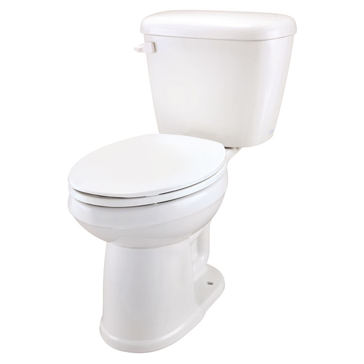 Gerber SE21118 Maxwell SE TwoPiece Elongated ErgoHeight Toilet, 1.6