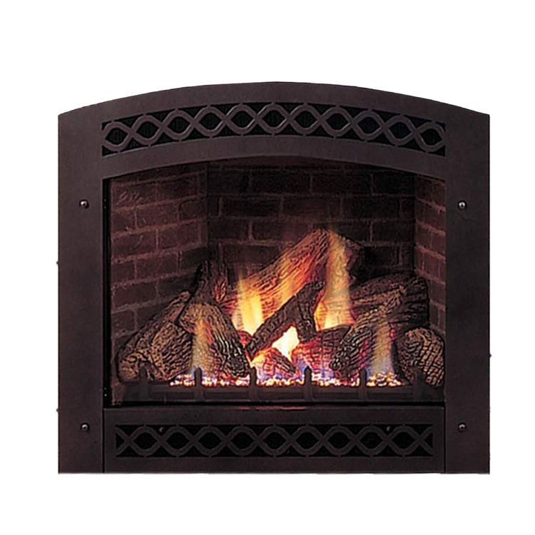 Hht Lx32rbl Arched Front Lexington Black Does Not Take Doors