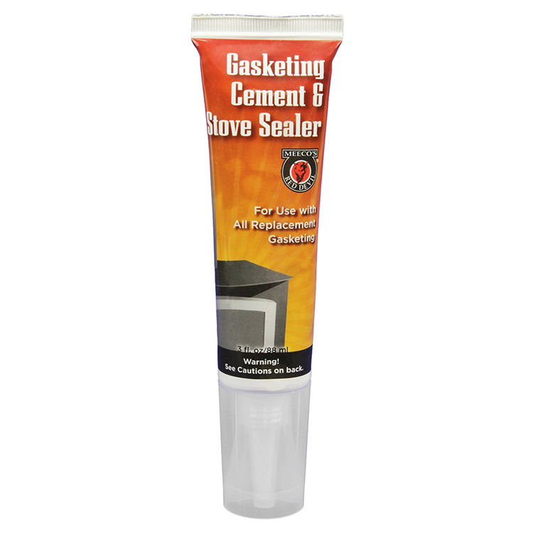 Meeco/Heat Safe Glue Stove Gasket Cement 3 OZ PlumbersStock