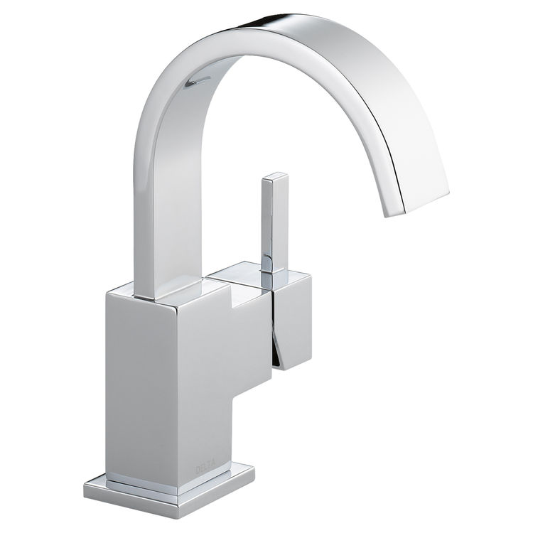 Delta 553LF Delta 553LF Vero One Handle Bathroom Faucet - Chrome