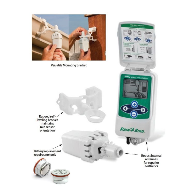 Rain Bird WR2RFC48 A554800 WR2 Rain/Freeze Sensor Combo w/ 48H Hold